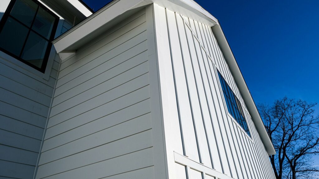 Hardie Board fiber cement siding on Calgary home